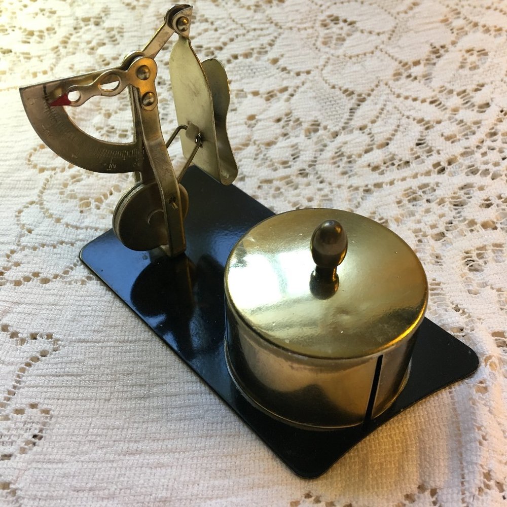 Vintage Brass Desk Post Office - Picture 1 of 7